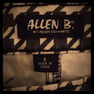Allen B houndstooth pants